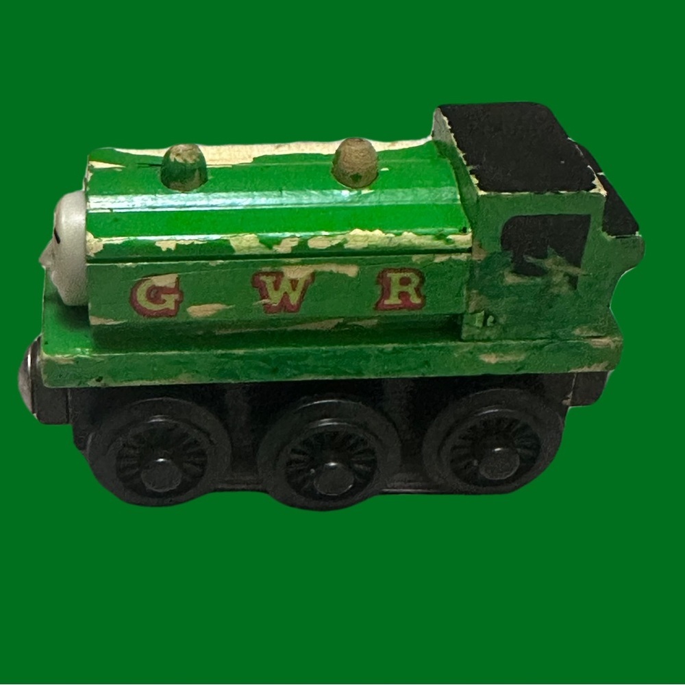 Thomas & Friends Railway wooden Duck GWR #8 Green Train Engine
